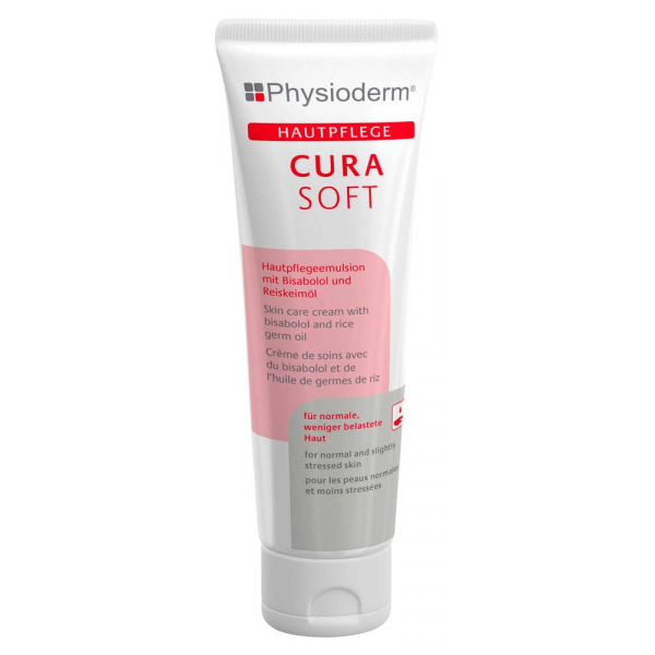 4260029175592 - Physioderm® Cura Soft Hautpflegecreme Mit geringem Fettanteil und Schachtelhalm 100 ml - Tube