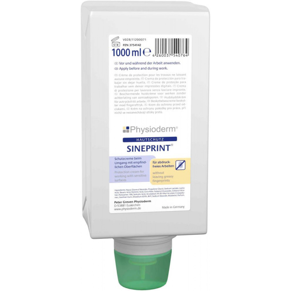 4260029179286 - SINEPRINT Hautschutzcreme 10 l 4260029179286 Physioderm