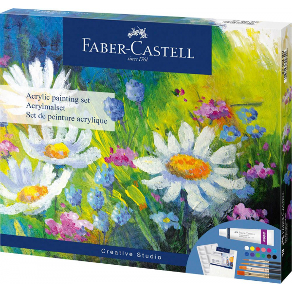 4005403792800 - Acryl Bastelfarben-Set farbsortiert 4005403792800 Faber-Castell