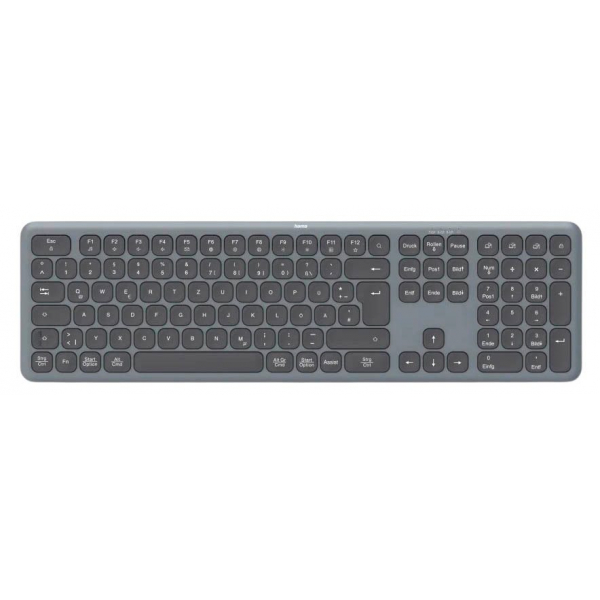 4047443520456 - WK-550 Tastatur kabellos schwarz 4047443520456 Hama