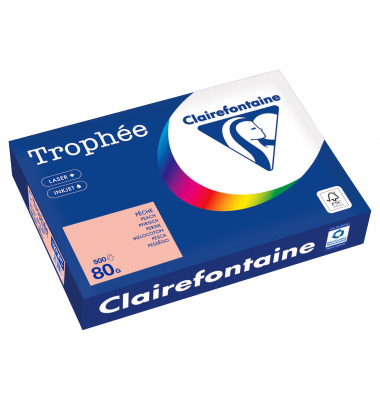 Kopierpapier Trophée Color 1970PC A4 80g pfirsich 