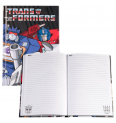 Notizbuch Transformers A5 liniert, mehrfarbig Hardcover 120 Seiten