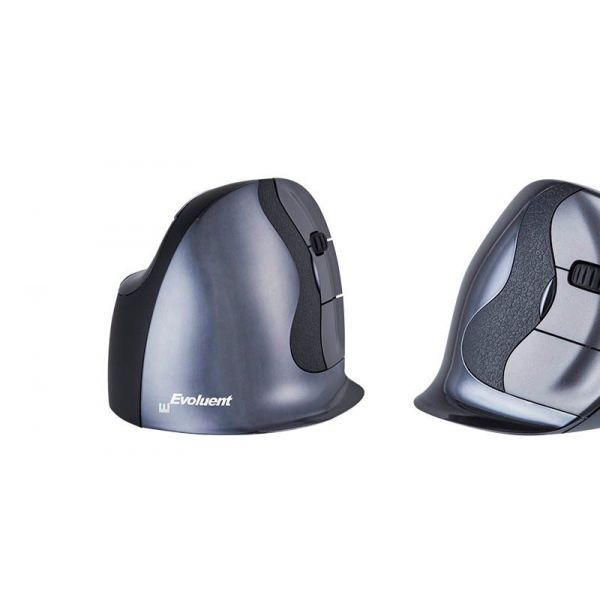 8719274674474 - BakkerElkhuizen Evoluent D Mouse L Kabellose ergonomische Maus Funk 6 Tasten 3200 dpi Ergonomisch