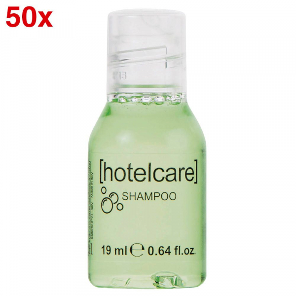 8030983000225 - hotelcare Shampoo 50 x 19 ml 8030983000225 950 Milliliter