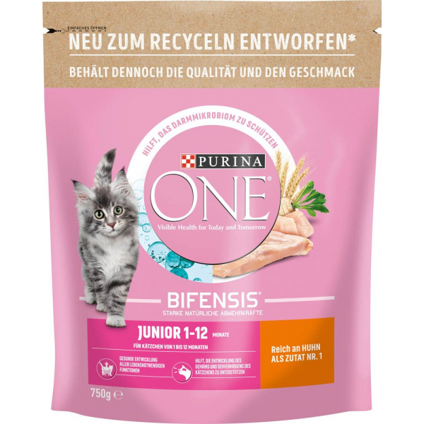 8445290024060 - Katzen-Trockenfutter Junior reich an Huhn und Vollkorn-Getreide 7500 g 8445290024060 750 Gramm