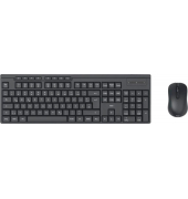 WKM-200 Tastatur-Maus-Set kabellos schwarz