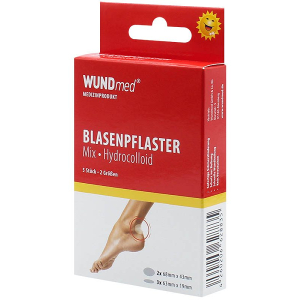 4260206628835 - Blasenpflaster Mix transparent 4260206628835 5 Stück