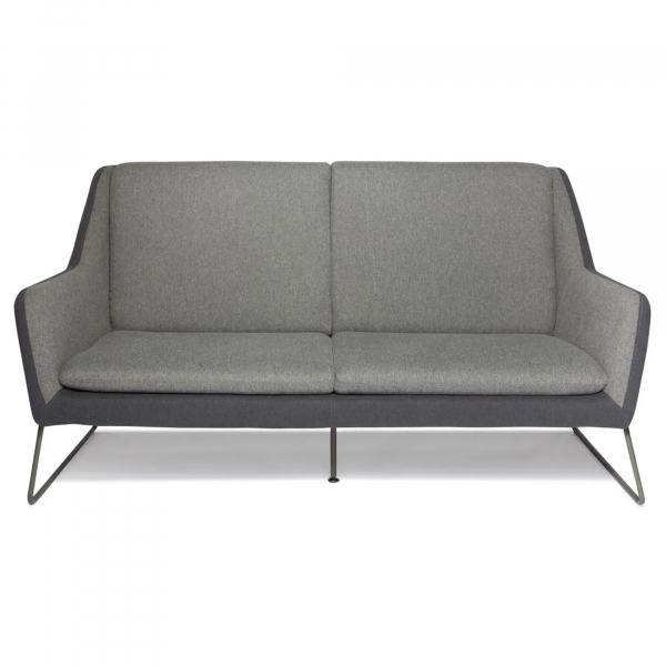 4251084677497 - LAGUN 3-Sitzer - Lounge Sofa Hellgrau   Dunkelgrau