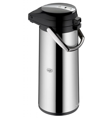 Isolier-Getränkespender schwarz, silber 3,0 l