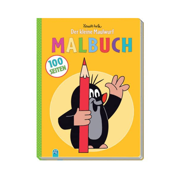 9783957741776 - - GEBRAUCHT Der kleine Maulwurf Malbuch 100 Seiten - Preis vom 02102023 050404 h