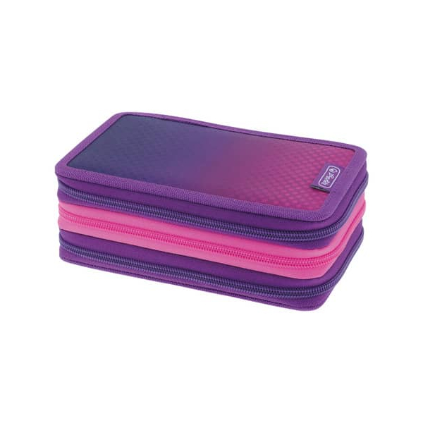 4008110371955 - Schüleretui TriCase 31-tlg pinkpurple 4008110371955 herlitz