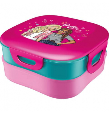 Brotbox 3in1 Barbie mehrfarbig