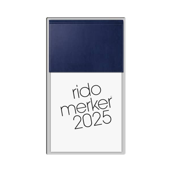 4003273785922 - Tischkalender Merker 108x201cm PP dunkelblau 2025