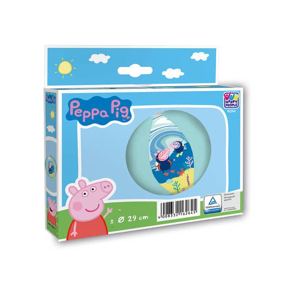 4008332162645 - Happy People 16264 Peppa Pig Wasserball aufgeblasen ca 29 cm