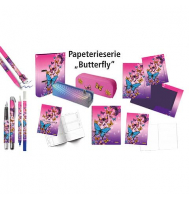 Schulpaket Butterfly sortiert