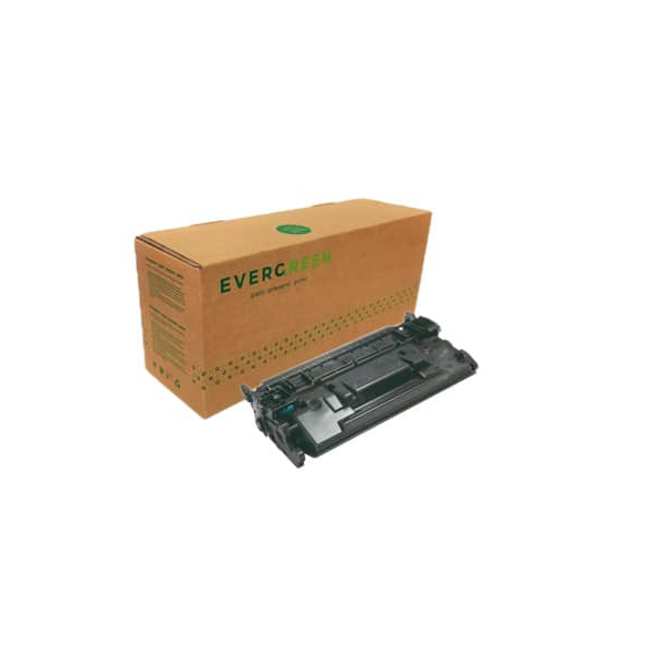 4250164802651 - EVERGREEN Toner EGTHP226XE ersetzt hp CF226X 26X schwarz Kapazität 9000 Seiten - 1 Stück (EGTHP226XE)