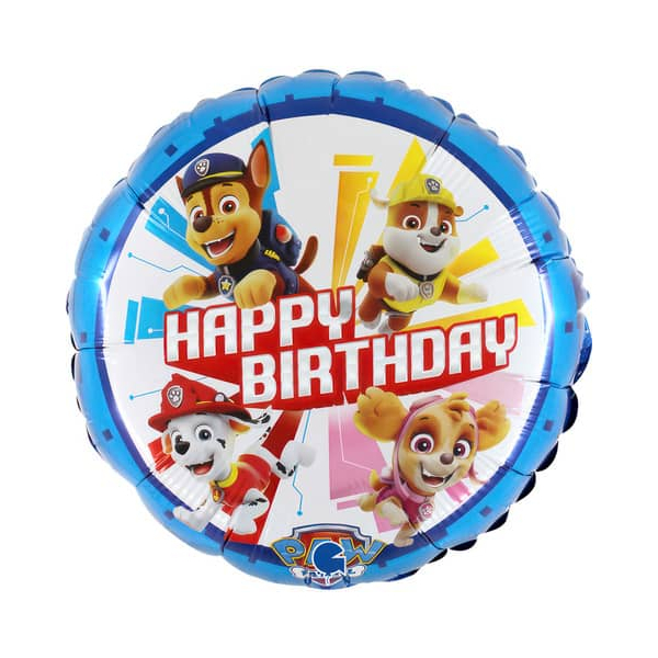 8057680308461 - Folienballon Paw Patrol Happy Birthday 8057680308461 GRABO