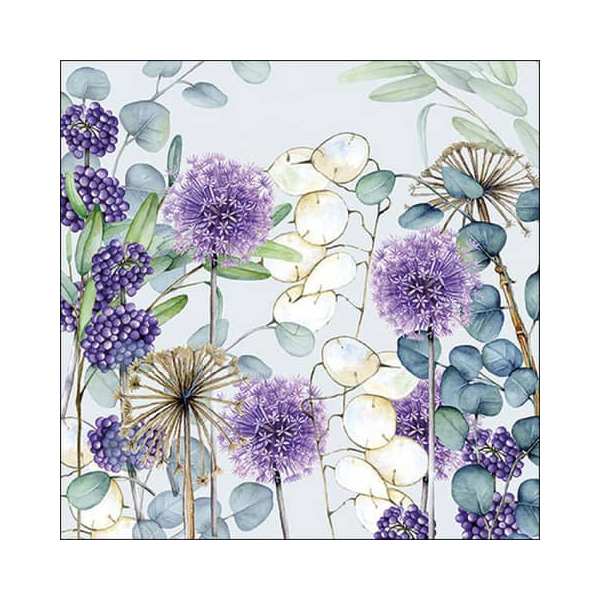 8712159184587 - Motivserviette 33x33cm Lunaria 8712159184587 20 Stück