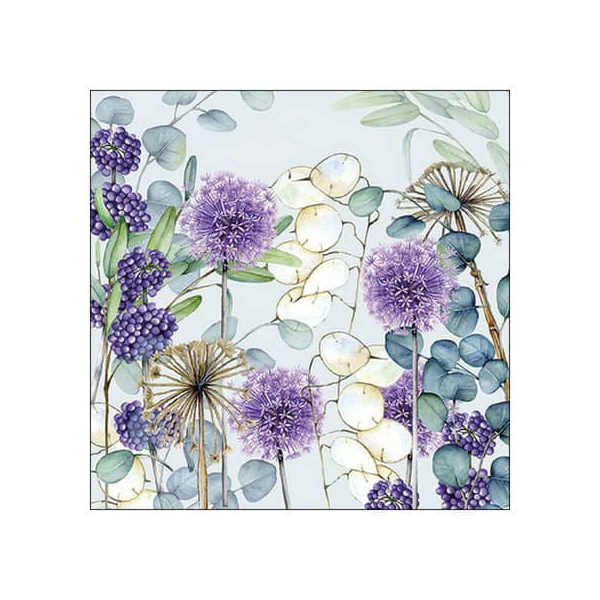 8712159185560 - Motivserviette 25x25cm Lunaria 8712159185560 20 Stück