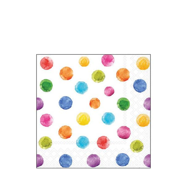 8712159204087 - Motivserviette 25x25cm Dots 8712159204087 20 Stück