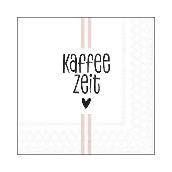 8712159205411 - Motivserviette 33x33cm Kaffeezeit 8712159205411 20 Stück