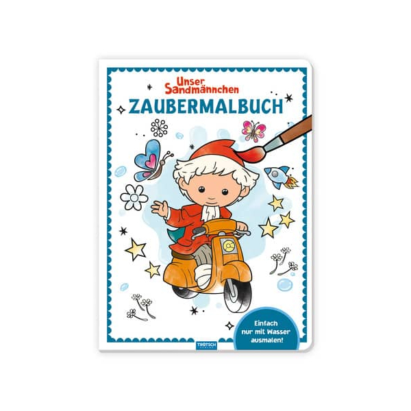 9783965528963 - Malbuch Unser Sandmännchen Zaubermalbuch Kartoniert (TB)