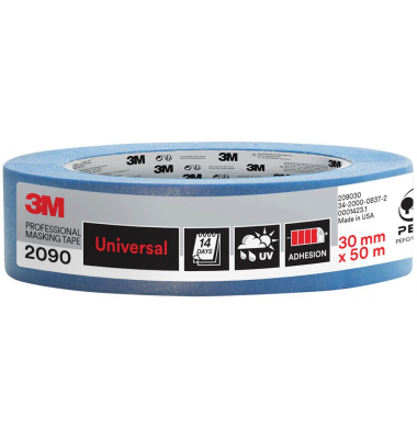 2090 Malerband blau 30,0 mm x 50,0 m 1 Rolle