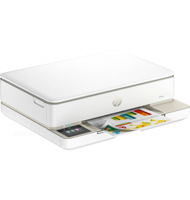 ENVY 6120e All-in-One 3 in 1 Tintenstrahl-Multifunktionsdrucker weiß, HP Instant Ink-fähig