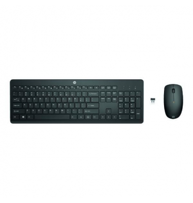 1Y4D0AA 235 Wireless Tastatur und Maus-Set, Farbe: schwarz