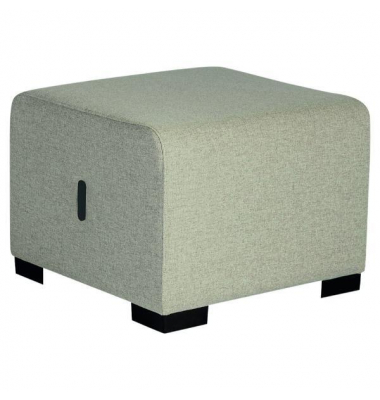 Hizia Sofa Pouf 1-Sitzer Beige Sahara