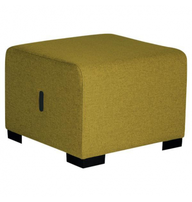 Hizia Sofa Pouf 1-Sitzer Safran Gelb