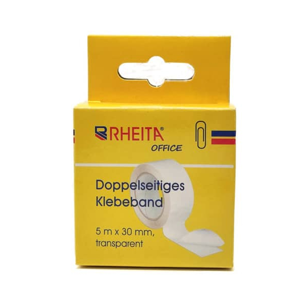 4006335005471 - Doppelklebeband 5mx30mm transparent 4006335005471 RHEITA