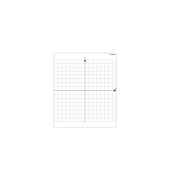 magnetische Whiteboardfolie  Koordinatensystem kariert 80,0 x 95,0 cm