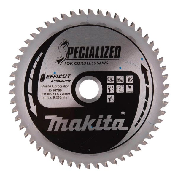 0088381791823 - E-16760 Kreissägeblatt 1650 mm 54 Zähne 0088381791823 Makita