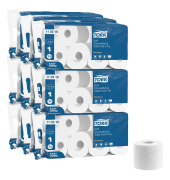 Toilettenpapier T4 Premium Soft 110316, 3-lagig, hochweiß, 250 Blatt / Rolle,