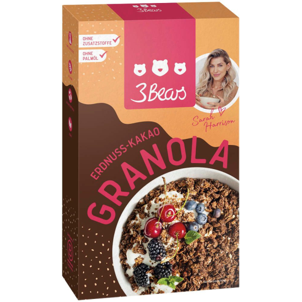 4260462985925 - Granola - Erdnuss-Kakao Sarah Harrison Müsli 3250 g 4260462985925 325 Gramm