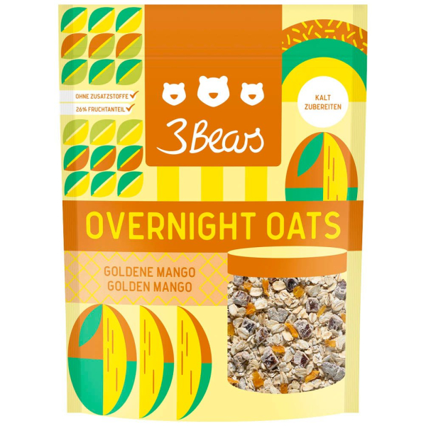 4260462986632 - Overnight Oats - Goldene Mango 4000 g 4260462986632 400 Gramm