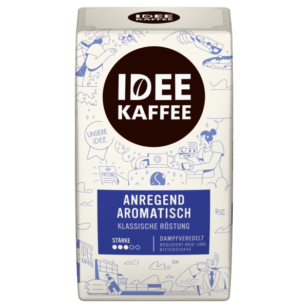 4006581071466 - Kaffee DER MENSCHENFREUNDLICHE mild von Idee Kaffee 500g gemahlen