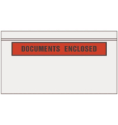 Lieferscheintaschen V522DOCUDL Din Lang "DOCUMENTS ENCLOSED" selbstklebend 