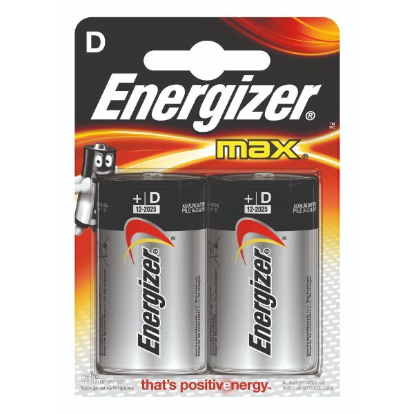 7638900410457 - Batterie Max Mono   LR20   D 2 Stück 7638900410457 Energizer