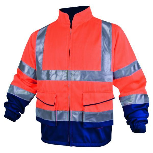 3295249215668 - Arbeitsjacke PHVE2 Mehrweg Größe XXL neonorangemarineblau 3295249215668 DELTA PLUS PHVE2OMXX