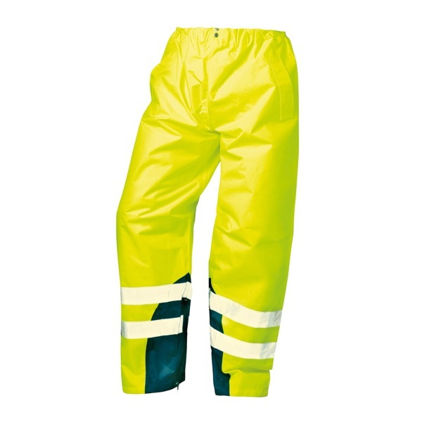 4025888166095 - Regenhose RENZ Mehrweg Polyester 33 Größe S neongelb 4025888166095 Safestyle