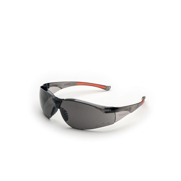 8058774257023 - Schutzbrille 513 SOLAR SMOKE 2 mit Bügeln rauchorange Tönung grau 8058774257023 UNIVET