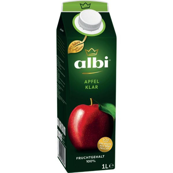 4003240906008 - Fruchtsaft APFEL KLAR Weichpack Apfelsaft 4003240906008 albi