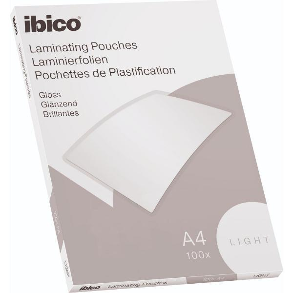 4049793065830 - Laminiertasche Light A4 0075 mm farblos glänzend 4049793065830 ibico 100 Stück