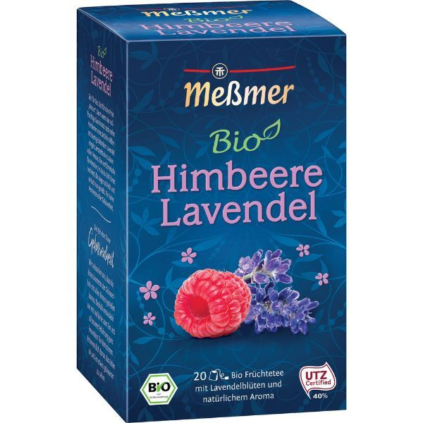 4002221035188 - Früchtetee BIO HIMBEERE LAVENDEL Beutel 4002221035188 20 Stück