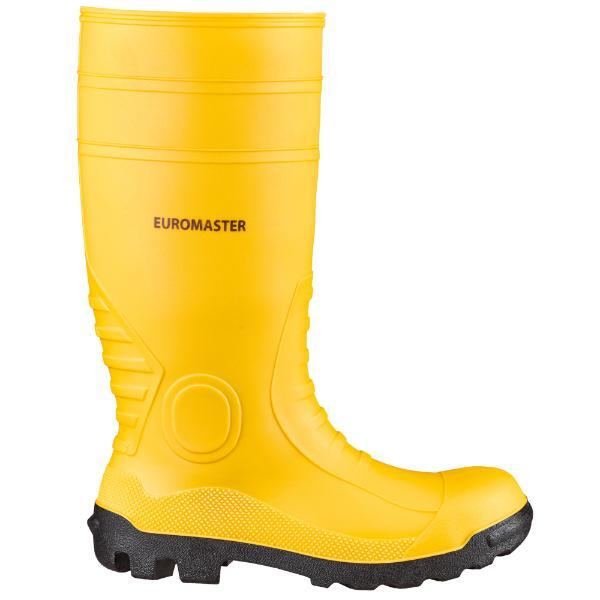 4025888108224 - Feldtmann - euromaster pvc - Stiefel eurofort en 345 S5 sra ca 38 cm hoch Gelb Gr41