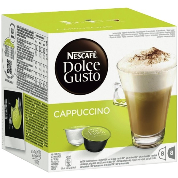 5011546498492 -  Kapsel Dolce Gusto? CAPPUCCINO ergibt 5011546498492 NESCAFÉ 16 Stück