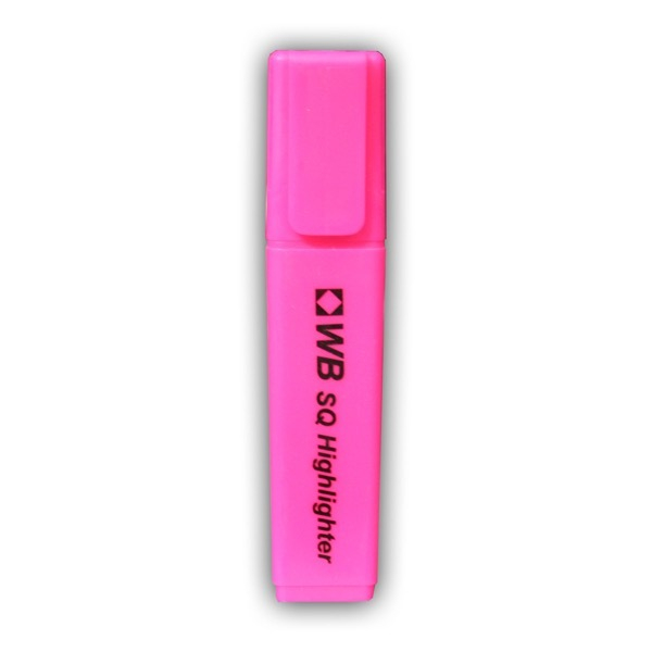 5021203939060 - Textmarker SQ Highlighter 844008 pink 2-5mm Keilspitze 5021203939060 HAINENKO