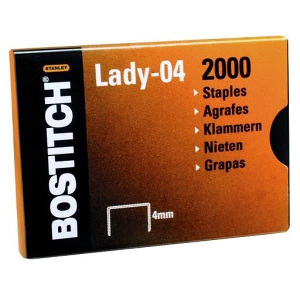 5902013912699 - Heftklammern Lady-04 Stahldraht verzinkt  5902013912699 BOSTITCH Lady-04 2000 Stück